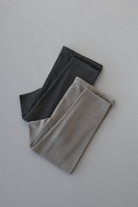 足からおへその肌着 シルク100レギンス