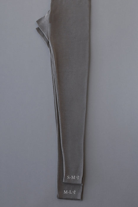 足からおへその肌着 シルク100レギンス