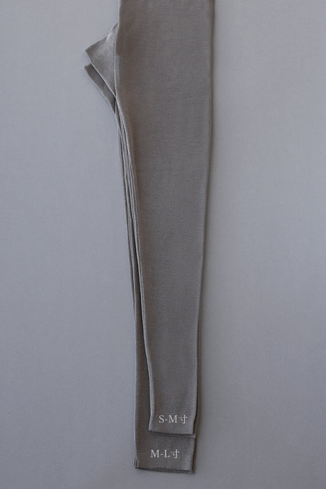 足からおへその肌着 シルク100レギンス