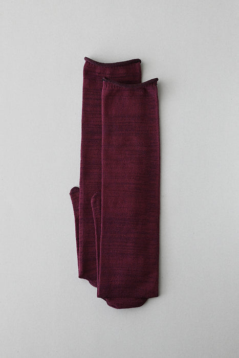 五本指「足の肌着」絹と綿  petta  ペッタロング