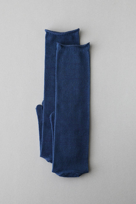 五本指「足の肌着」絹と綿  petta  ペッタロング