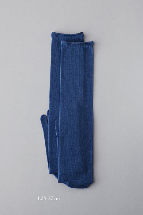 五本指「足の肌着」絹と綿  petta  ペッタロング