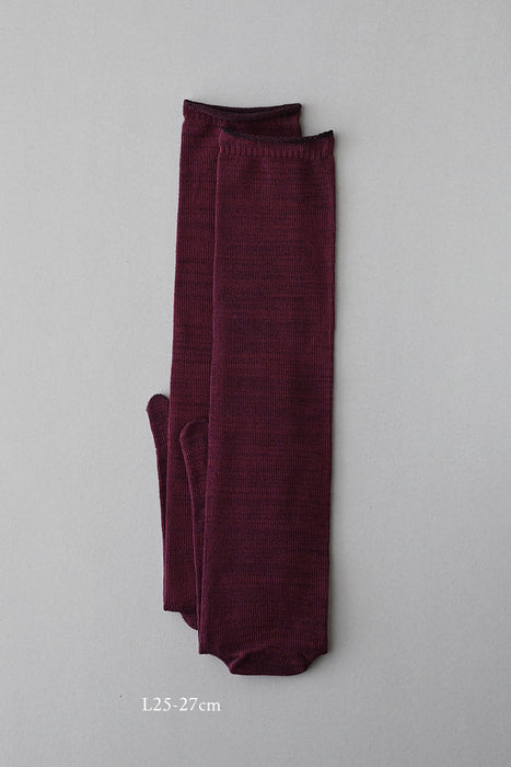 五本指「足の肌着」絹と綿  petta  ペッタロング