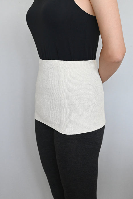 おなかに寄り添うシルク腹巻き