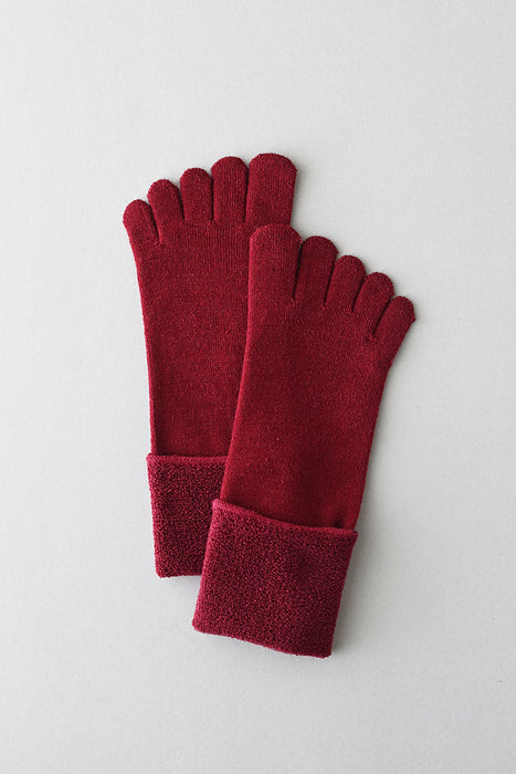 Toe Socks, Silk & Wool