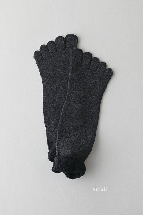Toe Socks, Silk & Wool