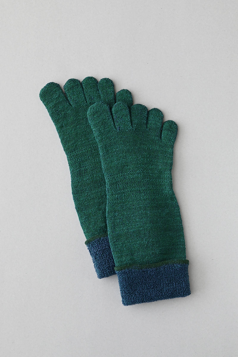 五本指「足の肌着」麻パイル– Gluck und Gute