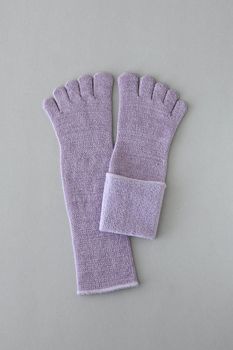 Toe Socks, Silk & Organic Cotton