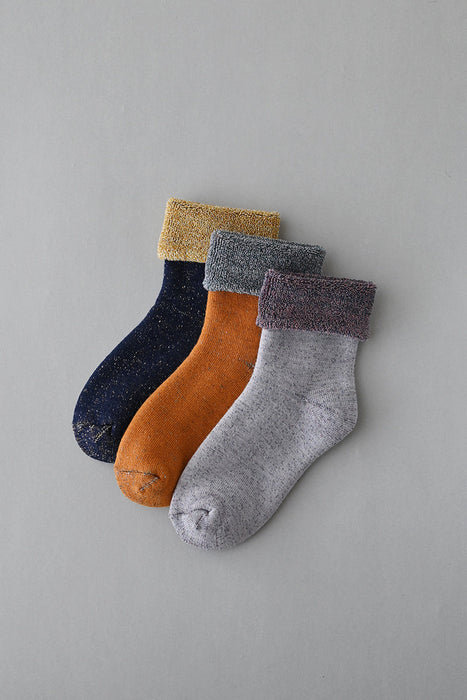 'Ashi no fuyugi Trinity' Double-layered Socks