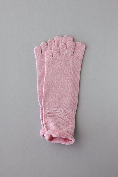 五本指「足の肌着」絹とウール