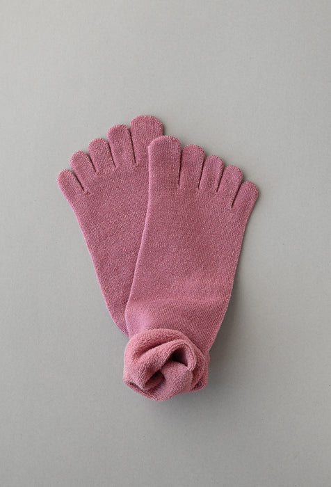 五本指「足の肌着」絹とウール