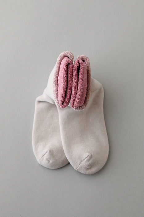 五本指「足の肌着」絹とウール