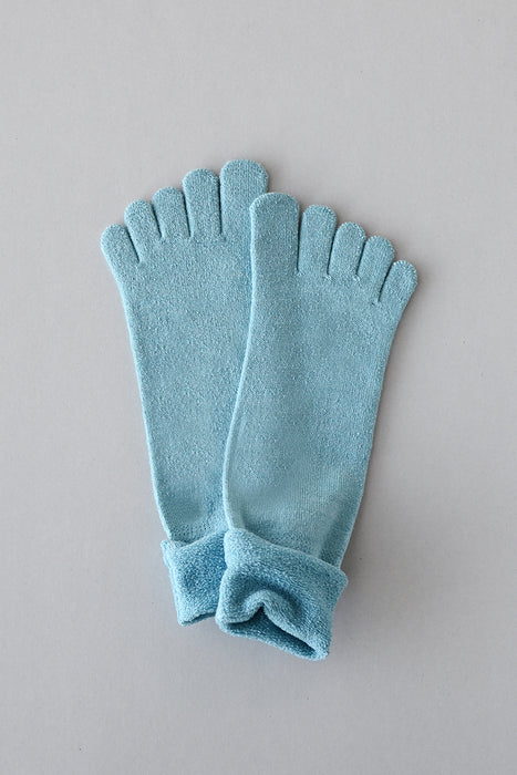 五本指「足の肌着」絹とウール