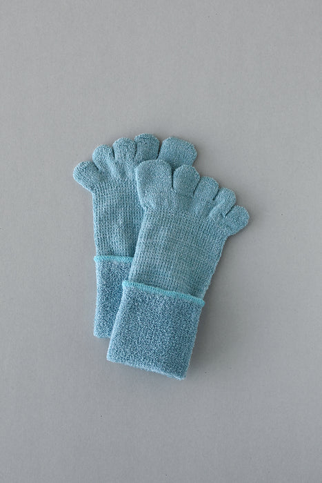 五本指「足の肌着」絹とウール  子ども