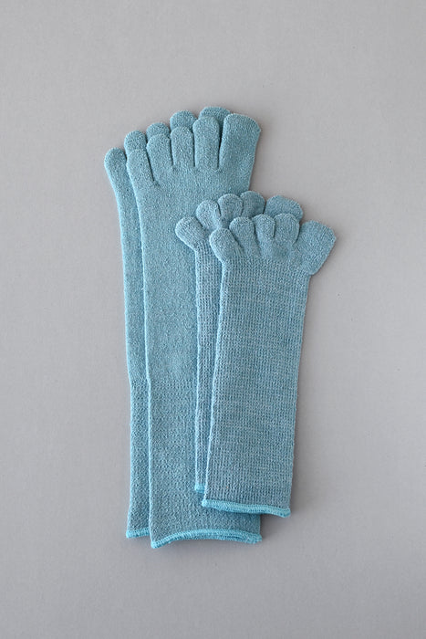 五本指「足の肌着」絹とウール  子ども