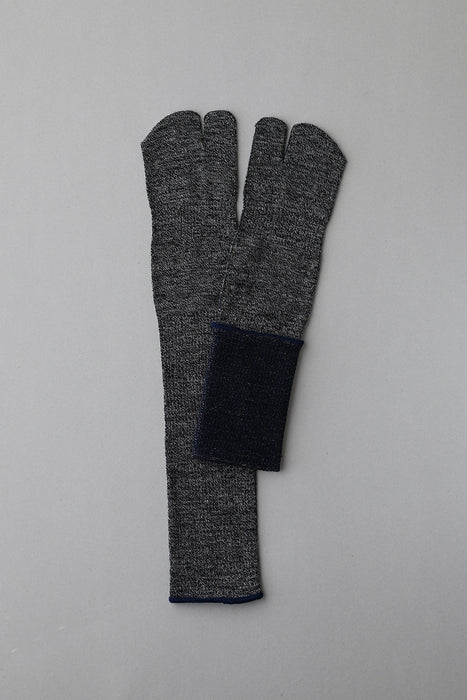 ‘Ashi no Hadagi’ Ｔabi  Socks Silk and Wool　Long Version