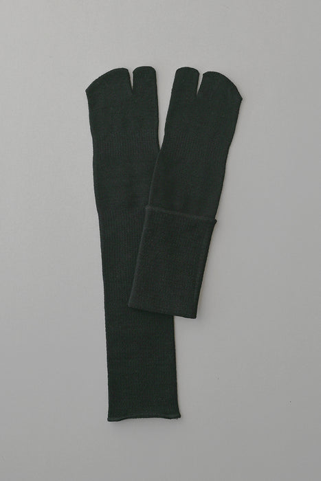 Ｔａｂｉ「足の肌着」絹とウール 　ロング丈