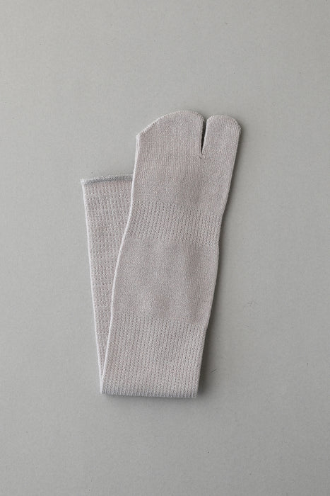 Ｔａｂｉ「足の肌着」絹とウール 　ロング丈