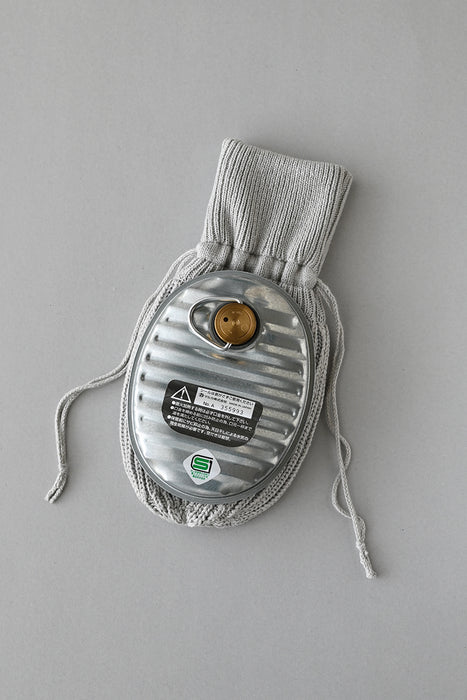 自然素材と 土に還る素材でできた　小さな湯たんぽカバー