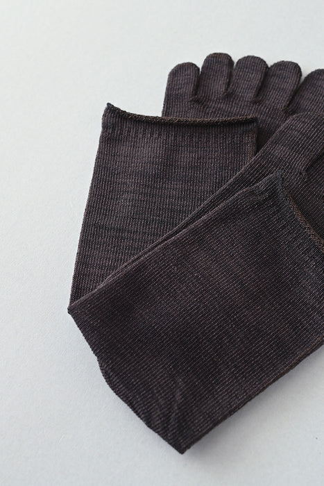 五本指「足の肌着」絹と綿   petta ペッタ