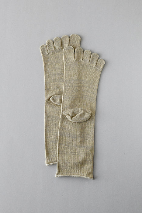 五本指「足の肌着」絹と綿   petta ペッタ