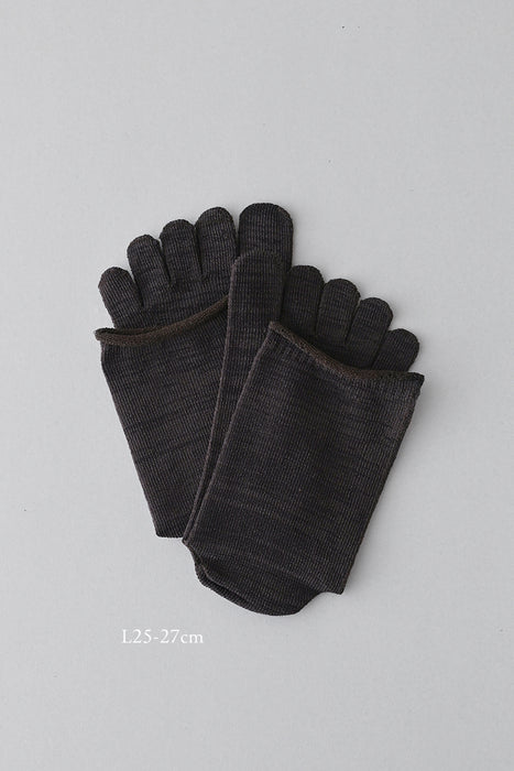 五本指「足の肌着」絹と綿   petta ペッタ