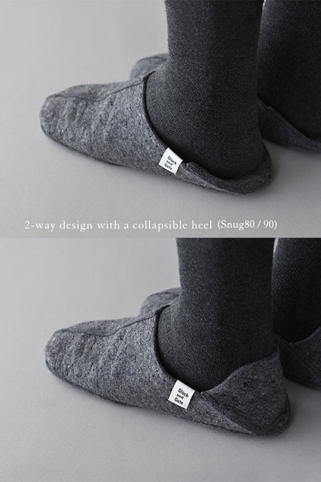 Wool felt room shoes Snug