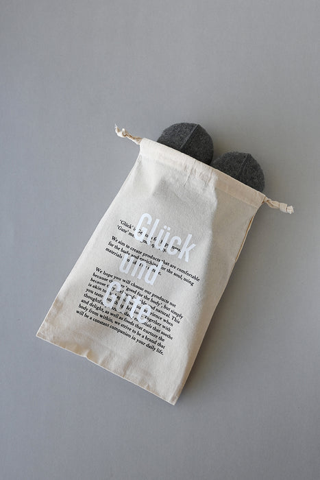 Wool felt room shoes Snug