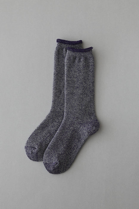 'Sozai to Iro Melange' Double-layered Socks
