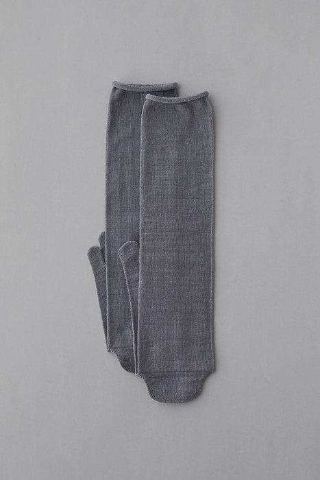 Five-toed "leg underwear" silk and cotton petta long
