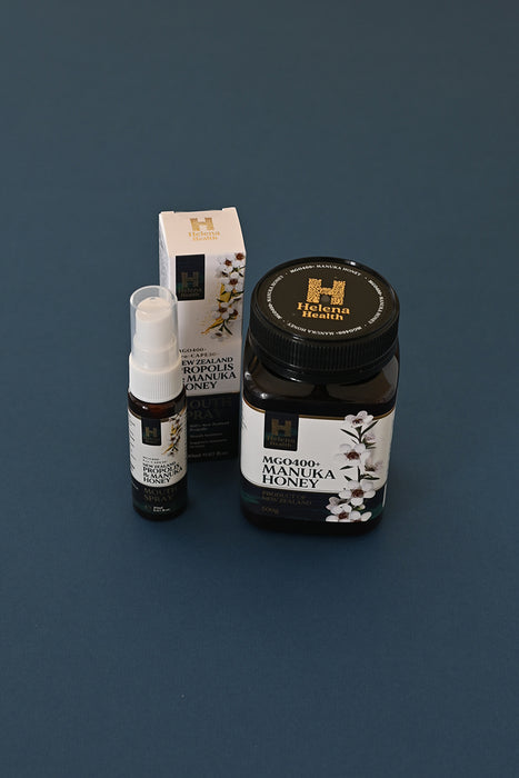 ヘレナヘルス（マヌカハニー400+ & MOUTHスプレー）set〈送料無料〉